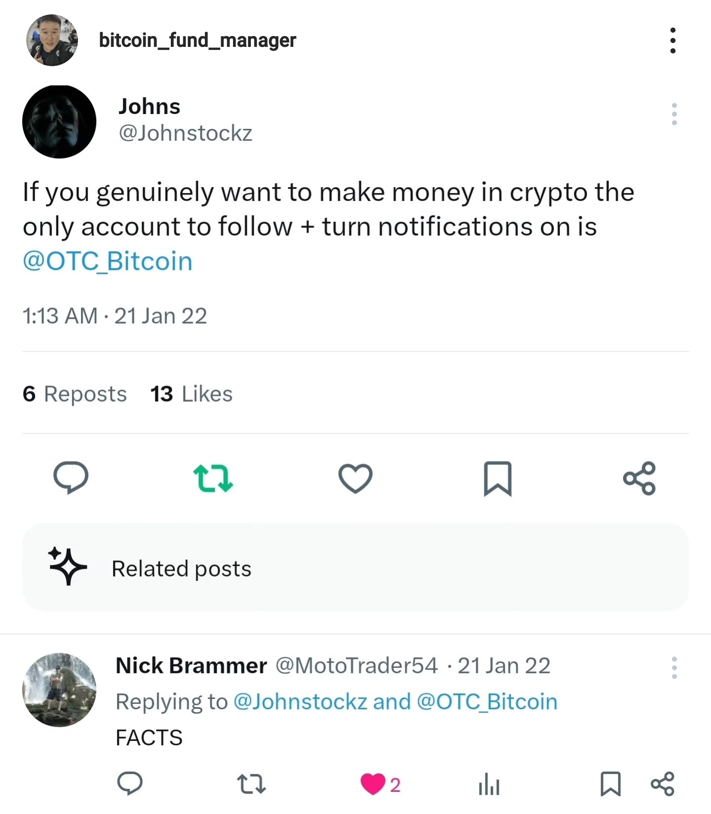 Trading Result