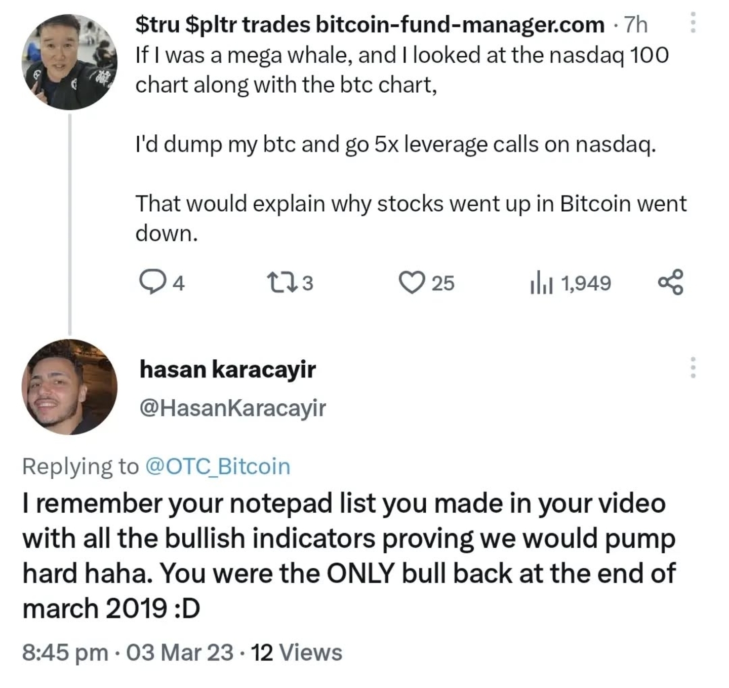 Trading Result