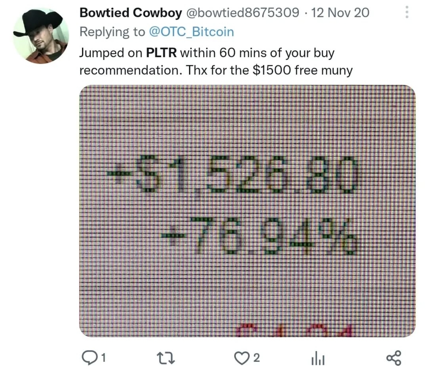 Trading Result