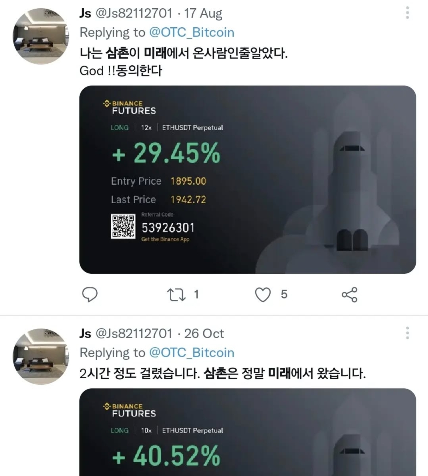 Trading Result