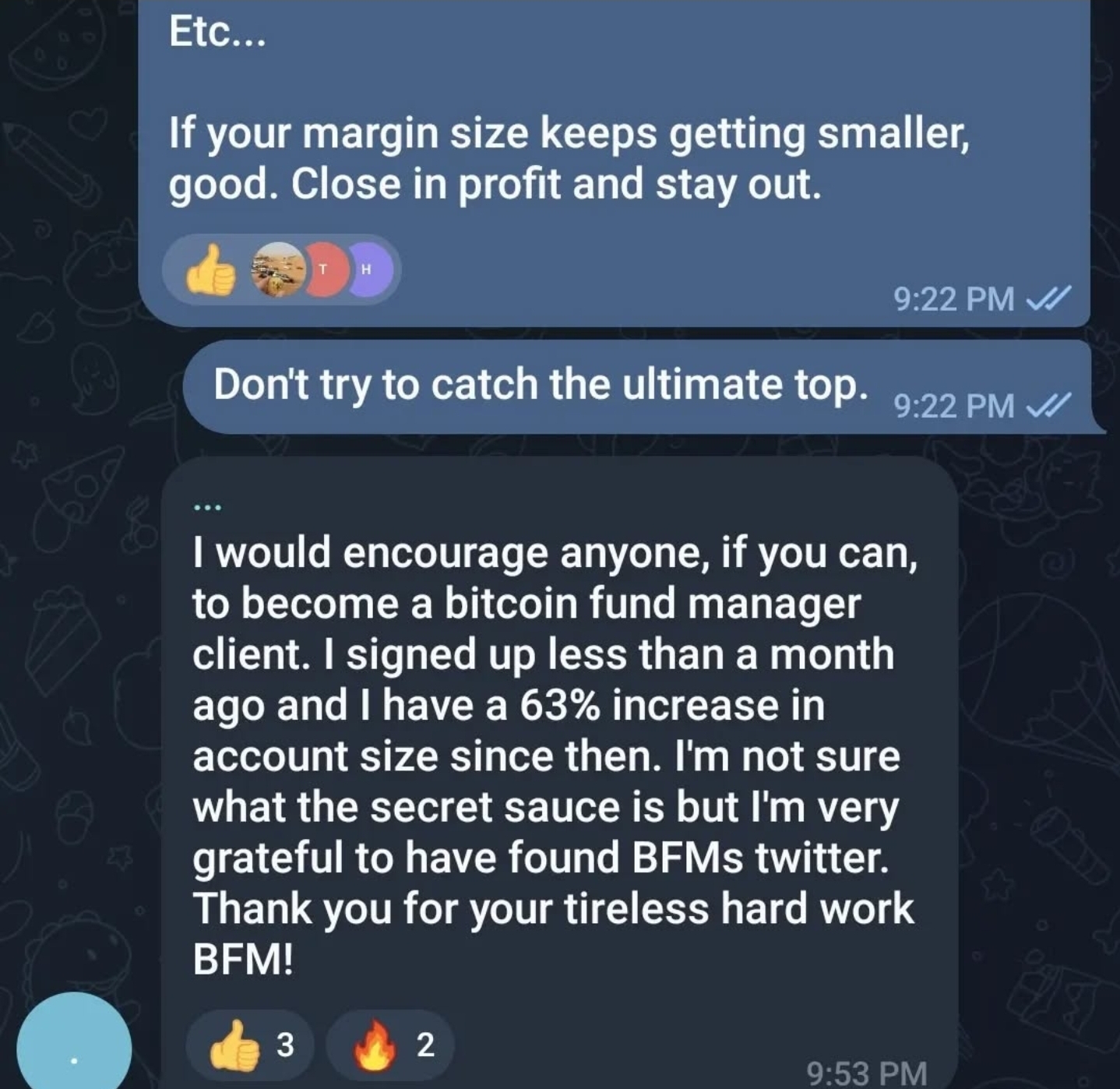 Trading Result
